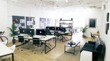 Shared office space for creative companies 
