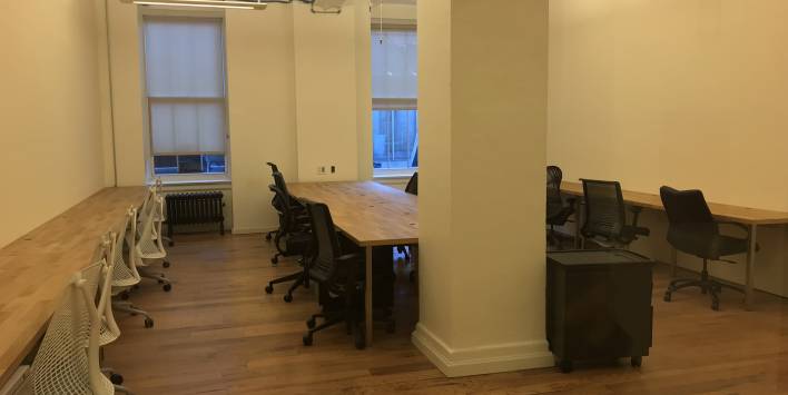 Glass Walled Private and Secure Windowed Office for 10-30 in Flatiron