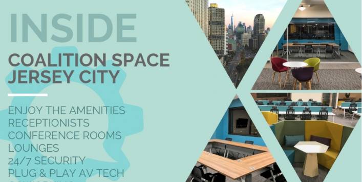 Commercial sublet space in Downtown Jersey City,NJ